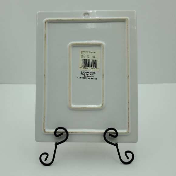 Sakura Warren Kimble Country Quartet Trivet Wall Decor Rooster Chicken Hen - Picture 5 of 7